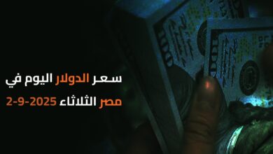 سعر الدولار اليوم في مصر الثلاثاء 2025-9-2