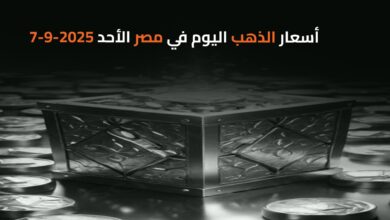 أسعار الذهب اليوم في مصر الأحد 2025-9-7