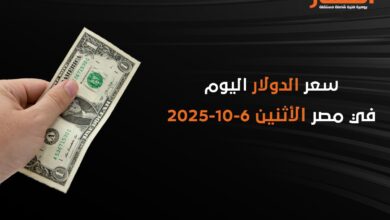 سعر الدولار اليوم في مصر الاثنين 6-10-2025
