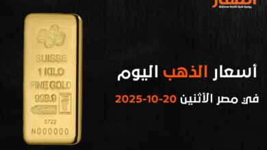 أسعار الذهب اليوم في مصر