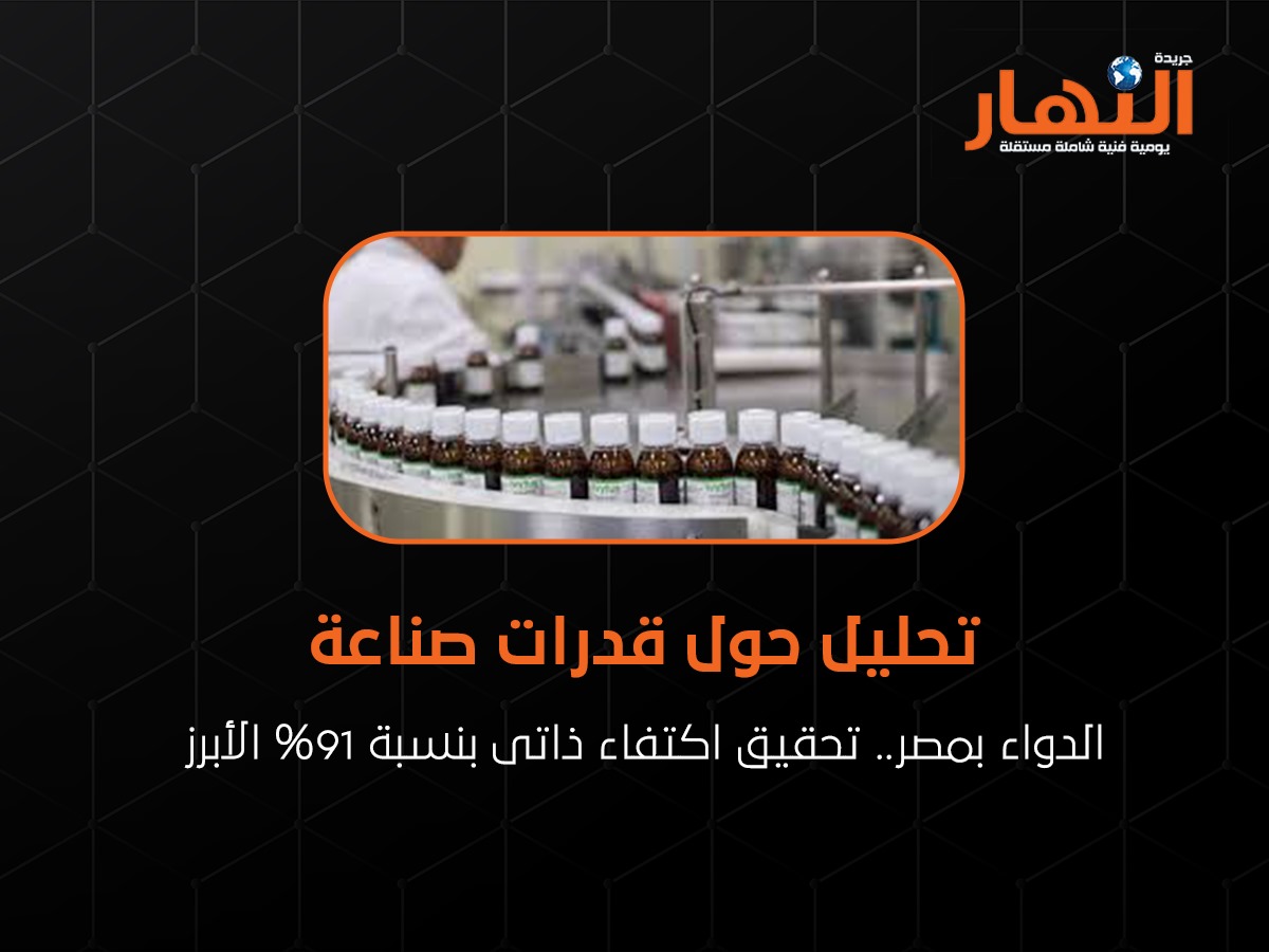 تحليل حول قدرات صناعة الدواء بمصر