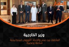 وزير الخارجية: العلاقات بين مصر والاتحاد الأوروبى استراتيجية شاملة ومميزة