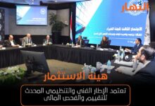 هيئة الاستثمار تعتمد الإطار الفنى والتنظيمى المحدث للتقييم والفحص المالى