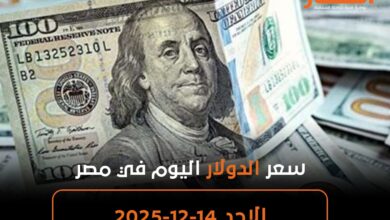 سعر الدولار اليوم