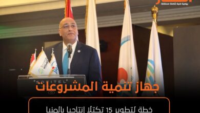 جهاز تنمية المشروعات: خطة لتطوير 15 تكتلا إنتاجيا بالمنيا