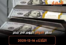 سعر الدولار اليوم