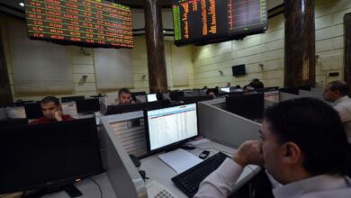 هبوط المؤشر الرئيسى للبورصة بنسبة 1.5%
