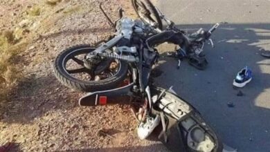 إصابة 3 مواطنين فى حادث تصادم دراجة نارية بشارع المدينة المنورة وسط مدينة الأقصر