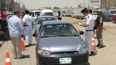 حملات مرورية مكثفة