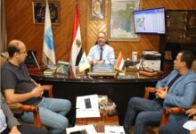 رئيس شركة مياه الغربية يتابع المشروعات الجاري تنفيذها