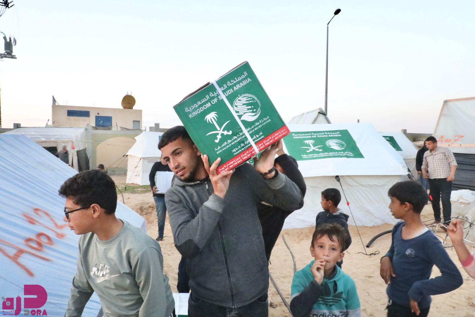 مركز الملك سلمان للإغاثة يواصل دعم غزة